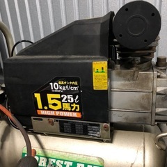 エア式タイヤチェンジャー、コンプレッサーの画像