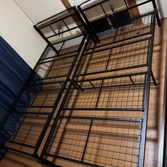 シングルベッドフレーム 2個の画像