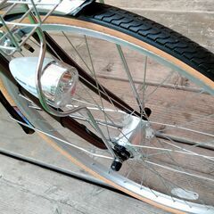 加古川　ソトのマ　ママチャリ　26インチ　外装６段変速　オートライト　中古美品の画像