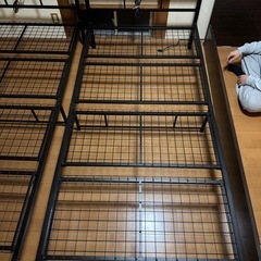 シングルベッドフレーム 2個の画像