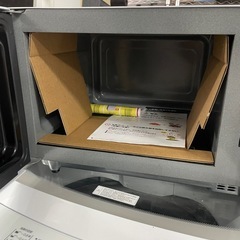 配送可能　保証付き 未使用パナソニック電子レンジ NE-FL100-W ホワイト [22L /50/60Hz]の画像