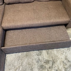 3人掛けカウチソファーの画像