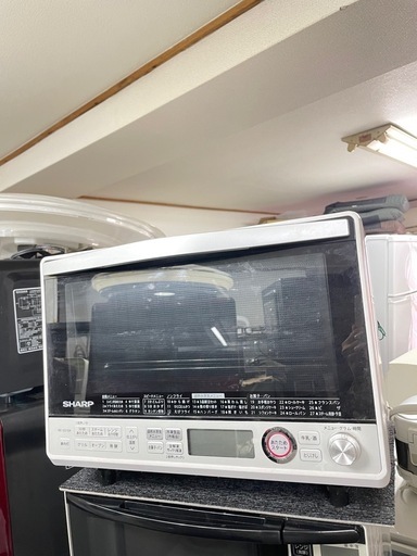 配送可能　保証付き SHARP 2020年製　過熱水蒸気オーブンレンジRE-SS10X-W (ホワイト系)