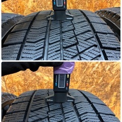 225/55R17🌈ブリヂストンVRX2‼️人気のブリヂストン17インチ‼️ご不要なタイヤ付きアルミお買取させて頂きます🙇の画像