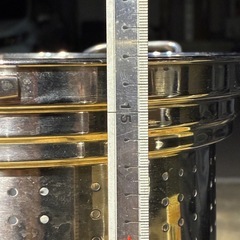 パスタ鍋用ザル①の画像