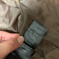 H&M ダウンベスト　くま耳ブラウンの画像