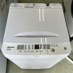 【リサイクルショップ ピカソ 小松原】🌀✨✨分解洗浄済❗❗✨【2024年製✨Hisense 全自動洗濯機 6.0kg（HW-T60H）】🌀★9391★の画像