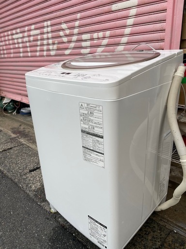 北九州市内配送無料　保証付き 東芝 TOSHIBA 全自動洗濯機 （10.0kg） マジックドラム グランホワイト AW-10SD5