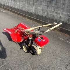 実働ヤンマー　YKR65S　耕運機　ロータリーカルチ　歩行型トラクター　管理機　農機 農業機械 エンジン実働 機関簡易作動確認済みの画像