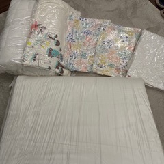 【美品】ムーミン ベビー布団セット（ミニベッドサイズ）一式そろってますの画像