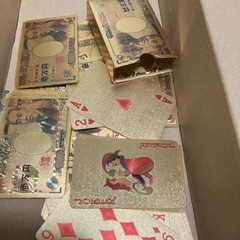 一万円札(福沢諭吉)のトランプの画像