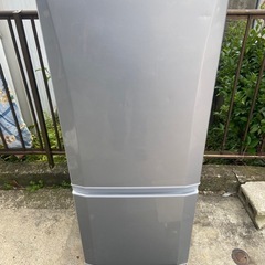 【23区近隣配送設置無料 】  M278 MITSUBISHI 2011年製 146L 冷蔵庫 シルバー    の画像