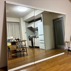 スタジオ用全身鏡3枚の画像