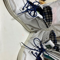 WOOLRICH × TIMBERLAND ブーツ 白の画像