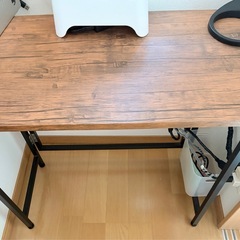 折りたたみパソコンデスク 幅80cmの画像