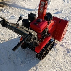 ホンダ除雪機HS870セル付き電動シューター実働バッテリー新品札幌江別市内送料無料
の画像