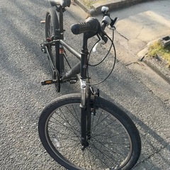 自転車での画像