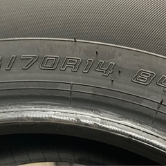 【新車剥がし】DUNLOP 175/70R14 25年製　夏タイヤの画像