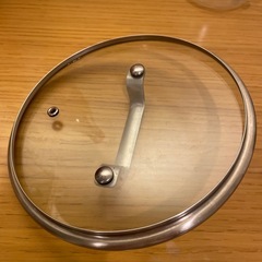 無印　強化ガラス蓋 直径２0ｃｍの画像