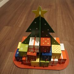 ウッドボックス カレンダー ツリー（アドベントカレンダー）の画像