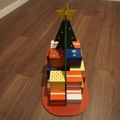 ウッドボックス カレンダー ツリー（アドベントカレンダー）の画像