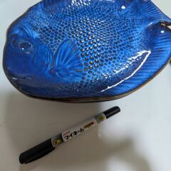 お魚柄のお皿５枚、無料で差し上げます！の画像