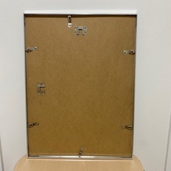 シルバーメタルフレーム、ポスターの画像