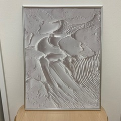 シルバーメタルフレーム、ポスターの画像