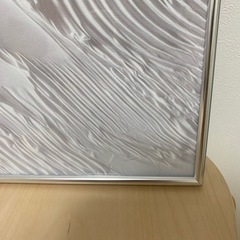 シルバーメタルフレーム、ポスターの画像