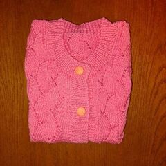 ベスト　手編み①の画像