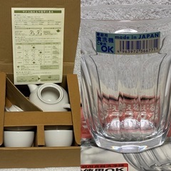 お皿 どんぶり ガラスコップ 茶器セット他
の画像
