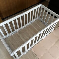 【無料・送料のみ負担】リッチェル ベビーサークル 8枚セット ライトグレーの画像