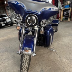 ハーレーダビッドソン　FLHTCU  ツインカム　萬羽バックギア付きの画像