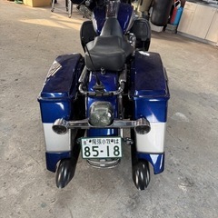 ハーレーダビッドソン　FLHTCU  ツインカム　萬羽バックギア付きの画像