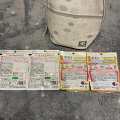 離乳食パウチ&保冷トートの画像
