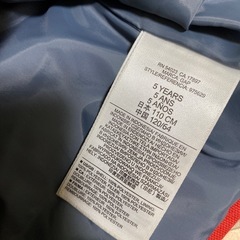 キッズ　ベスト　ダウンベスト　5 110 120　の画像