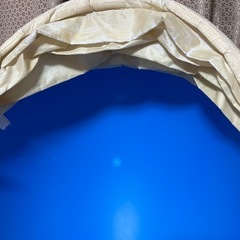 IKEA＊回転イスのおもちゃ（青）カバーに使用感あり｜画像ご確認くださいの画像