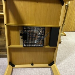 ニトリ　こたつテーブルの画像