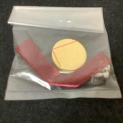 未使用　長沢製作所　わんこ　犬　わんにゃんフック フック　チタンゴールドの画像