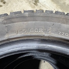 24年製　165/60R15 スタッドレス4本セットの画像