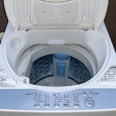 配達設置無料 特価 東芝 洗濯機 5kg 浸透パワフル洗浄 からみまセンサー 風乾燥機能付の画像