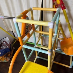 アンパンマンジャングルジム滑り台の画像