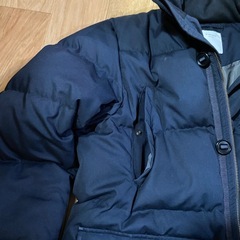 BEAMS B:MING メンズ ダウンジャケット ネイビーの画像