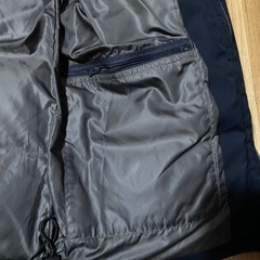 BEAMS B:MING メンズ ダウンジャケット ネイビーの画像