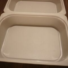 IKEA TROFAST（トロファスト）収納コンビネーション 白フレーム＋収納ボックス付きの画像