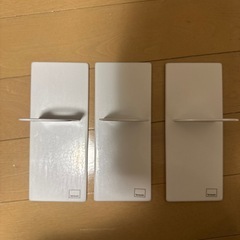 山崎実業(Yamazaki) マグネット バスルーム ディスペンサーホルダー ホワイト 約W7XD8XH17cm タワー tower 浮かせて収納　セット の画像