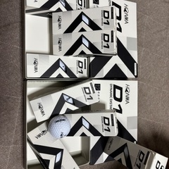 本間ゴルフ D1 ゴルフボール BT2201 ●2024年モデル● 2ダース HONMA GOLFの画像