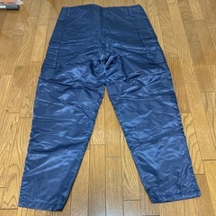 防寒着　ズボン　Lサイズ　裏起毛の画像