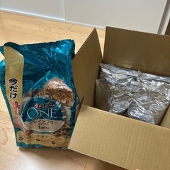 ピュリナワン、メディファスグレインフリー合計3kgの画像