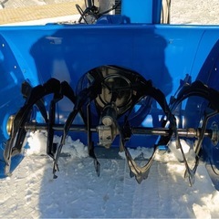 ヤマハ除雪機YSM870セル付き実働バッテリー新品札幌江別市内送料無料の画像